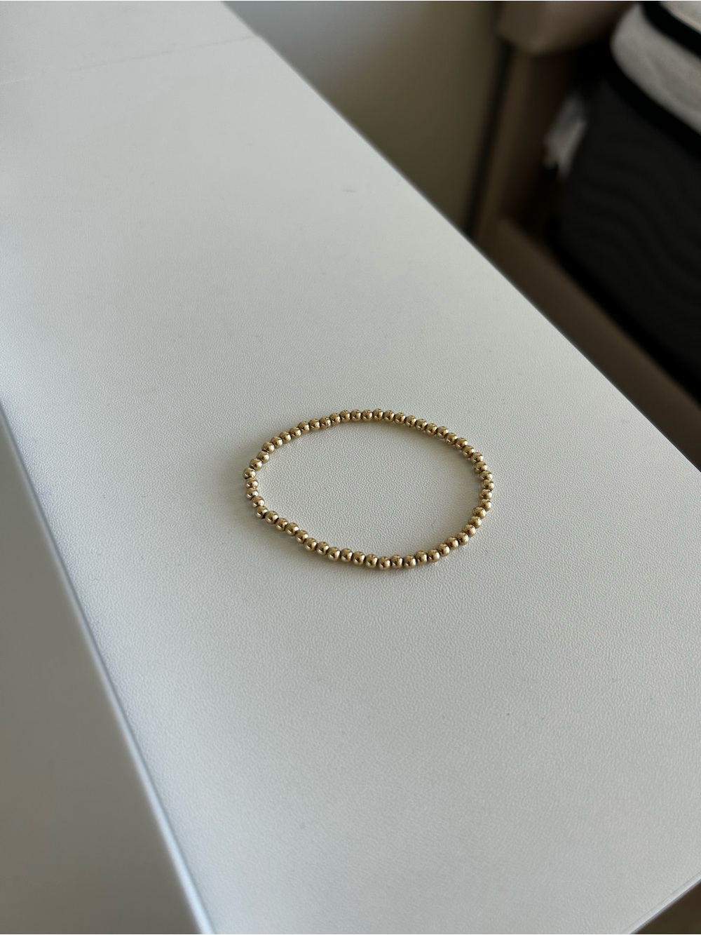 E. newton Gold Bracelet 3mm